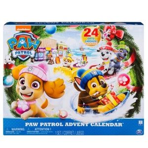 Paw Patrol Advent Calendar NIB 24 Toys